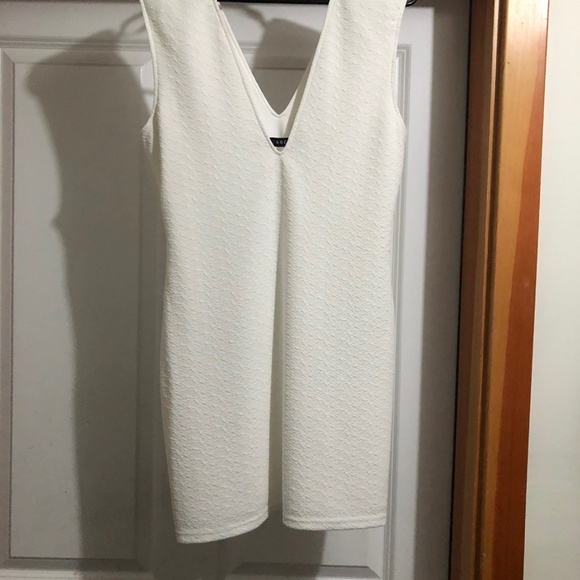 Backstage Kimberly Dress in Ivory - Picture 6 of 6